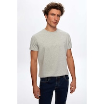 D's Damat Ds Damat Regular Fit Gri Düz T-shirt 2hc140632006m Gri