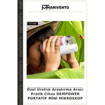 Özel Üretim Araştırma Aracı Pratik Cihaz Dempower Portatif Mini Mikroskop