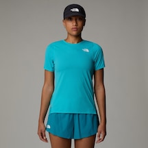 The North Face Summit Series High Trail Kadın Mavi Koşu T-shirt Nf0a88x96ıb1