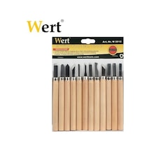 Wert 2512 Ahşap Oyma Seti 12 Prç.