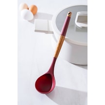 Evero Silikon Kepçe - 29 Cm Kırmızı