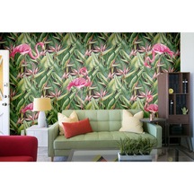 Flamingo Desenli Duvar Kağıdı (359266398)