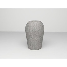 Nuano Consept Zen Serisi Yuvarlak Saksı Açık Gri 28x35 Nuano Consept Zen Serisi Yuvarlak Saksı Açık Gri 28x35