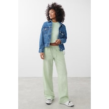 Madmext Mint Yeşili Elastik Belli Bol Kesim Pantolon Mg2020-mint Yeşili Mint Yeşili