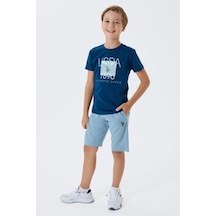 U.s. Polo Assn. Erkek Çocuk Lacivert Bermuda Takım Us2419-c-v2 Lacivert