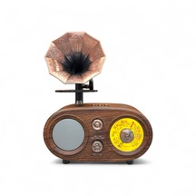 Rt-746a Gramafon Nostaljik Eskitme Radyo,bluetooth Özellikli Nostalji Gramafon Radyo
