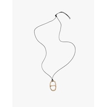 Koton Oval Charmlı Kolye Siyah 6wak70385aa Siyah