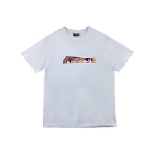 Mirai Nikki Anime Baskılı Unisex %100 Pamuk Beyaz T-shirt Beyaz