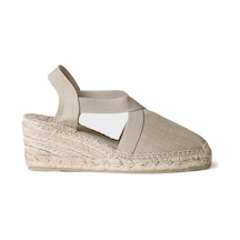 Sandalet Kadın Ter Toni Pons Elastic Linen Stone Pedra Taş