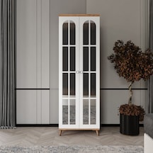 Bohem 2 Kapaklı Aynalı Komple Mdf Gardırop - Elbise Dolabı