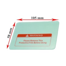 Otomatik Kararan Maske Koruma Camı İç 58 X 105 X 1 mm