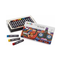 Carioca Plus Watersoluble Yağlı Pastel 12li Suda Çözünür Çok Renkli