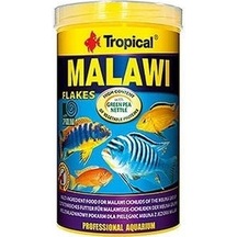 Tropical Malawı Flakes Malawı Cichlid Balıkları İçin Pul Balık Yemi 1000 Ml 200 Gr