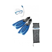 Cressi Agua - Onda - Mexico Palet Maske Şnorkel Set BLUE NO:35-36