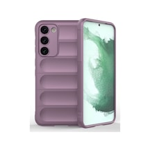 Samsung Galaxy Uyumlu, S23 Plus Kılıf Optimum Silikon - Mor