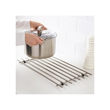 Ikea Lämplıg Nihale 50 X 28 Cm Metalik Gri