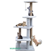 Nursoft Premium Çok Katlı Uzun Büyük Boy Kedi Koltuk Tırmalama Koruyucu Tırmalama Tahtası