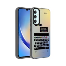 Zore Galaxy A34 Kılıf Desenli Nvth Dragon Sert Kapak - Klavye
