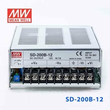 Sd-200b-12 Sd200b12 18 36vdc 12vdc 16.7amp Meanwell