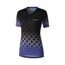 Shimano Saiko Kısa Kol Bayan Forma Purple Xs Wp0113 Çok Renkli