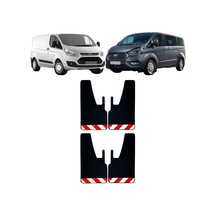 Ford Transit Tourneo Custom Kırmızı-beyaz Fosforlu 4'lü Paçalık Çamurluk Tozluk Frd0fx02802