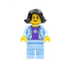 Lego Minifigür Woman, Black Hair Hol261
