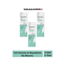 Tam Koruma Ve Beyazlatıcı Diş Macunu 3 Adet X 75 Ml