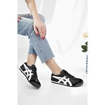 Etayger Unisex Yazlık Terletmez Kaydırmaz Koku Yapmaz Hafif Full Ortopedik Günlük Yürüyüş Ayakkabısı Siyah Beyaz