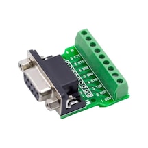 Db9 9 Pinli Dişi Rs232 - Rs485 Dönüştürücü Converter