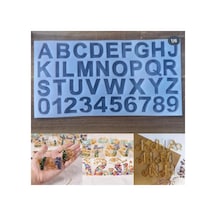 Harf Epoksi Kalıbı Kalınlık 8mm Boyu 4cm