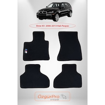 Rizline Bmw X5 2006-2013 Araca Özel Halı Paspas Siyah