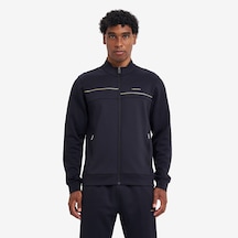 Lescon Siyah Erkek Fermuarlı Sweatshirt 26n-1128