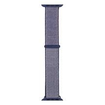 Watch 7 41mm Kordon Band-03 Serisi Hasır Strap Kayış-fidnight Blue