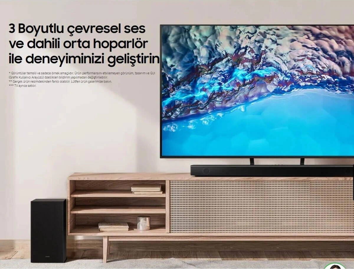 3 Boyutlu Çevresel Ses Dts Virtual X & Dolby Audio Game Mode, Derin Ve Zengin Bas 3.1 Soundbar-114051