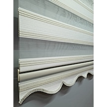 Bbb Pliseli Simli Renk Geçişli Modern Stor Zebra Perde Mz281
