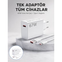 Akü Sarj Cihazı 67 Watt Güvenli Hızlı Şarj Adaptörü Samsung M31 M33 M51 Uyumlu Yeni Nesil