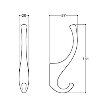 Askılık 20 Mm Nkel Saten - Aas2080 0020 Nb 7/8 Yaş