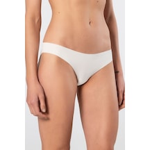 Türen Kadın Lazer Kesim Pamuklu Bikini Külot 907/ekru Ekru