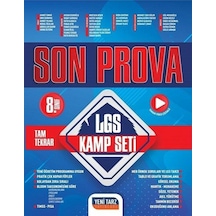 8.Sınıf LGS Son Prova Kamp Seti- Yeni Tarz Yayınları