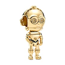 Fubena Star Wars C-3po Droid Charm Gümüş