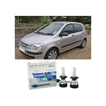 Hyundai Getz Uzun + Kısa Far Ampulü H4 Access Yeni Seri Beyaz 2002-2009