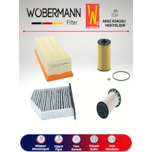 Wöbermann VW Caddy 2.0 Tdi Dizel Filtre Bakım Seti 2015-2019 4K