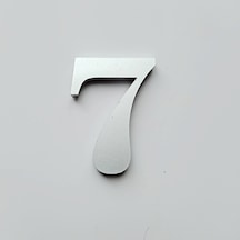 Gendec 5 Cm No 7 Yapışkanlı Metalik Gri