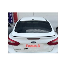 Ford Focus 3 Astarlı Plastik Spoiler