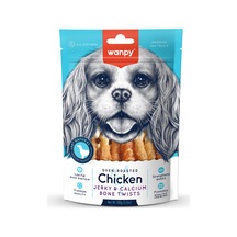 Wanpy Kalsiyumlu Gerçek Tavuk Sargı Köpek Ödülü 100 G