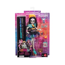 Monster Highana Karakter Bebekler Hpd53 - Siyah Elbiseli Skelita Calaveras Jhk34