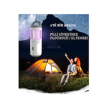 Vcm-03 Sivrisinek Kovucu Ve Öldürücü - Kamp Tipi Pilli