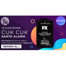 Iq Cukcuk Sahte Alarm Sesi Korna Modülü Iq Elektronik