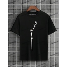 Flood Of Style Unisex Bay Çocuk T-shirt Atatürk Cumhrutiyet 23 Nisan 10 Kasım 29 Ekim Kod:27 Siyah