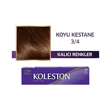 Koleston Single Saç Boyası - 3/4 Koyu Kestane